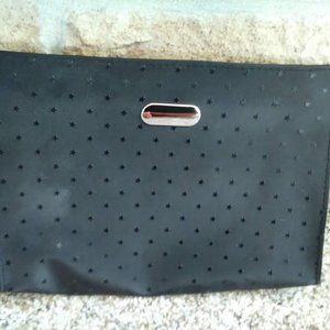 Small Black Zippered Bag-Never Used